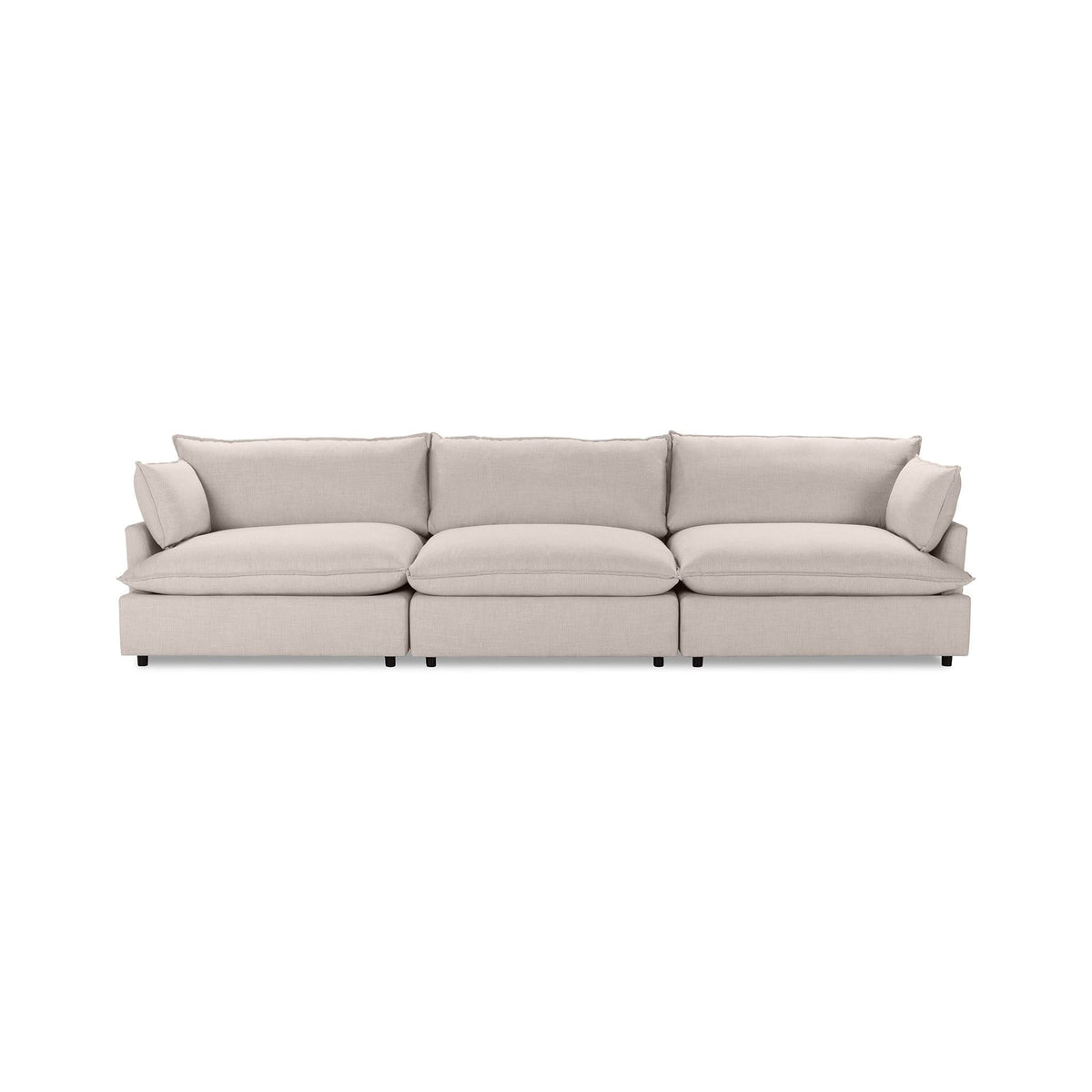 Caplan - Modular Sectional - Select Living Furniture - Stationary Sectionals - Classic Home - 5308SC321605 - Oat Beige -3 Pc. Modular Sectional - Caplan - Modular Sectional -