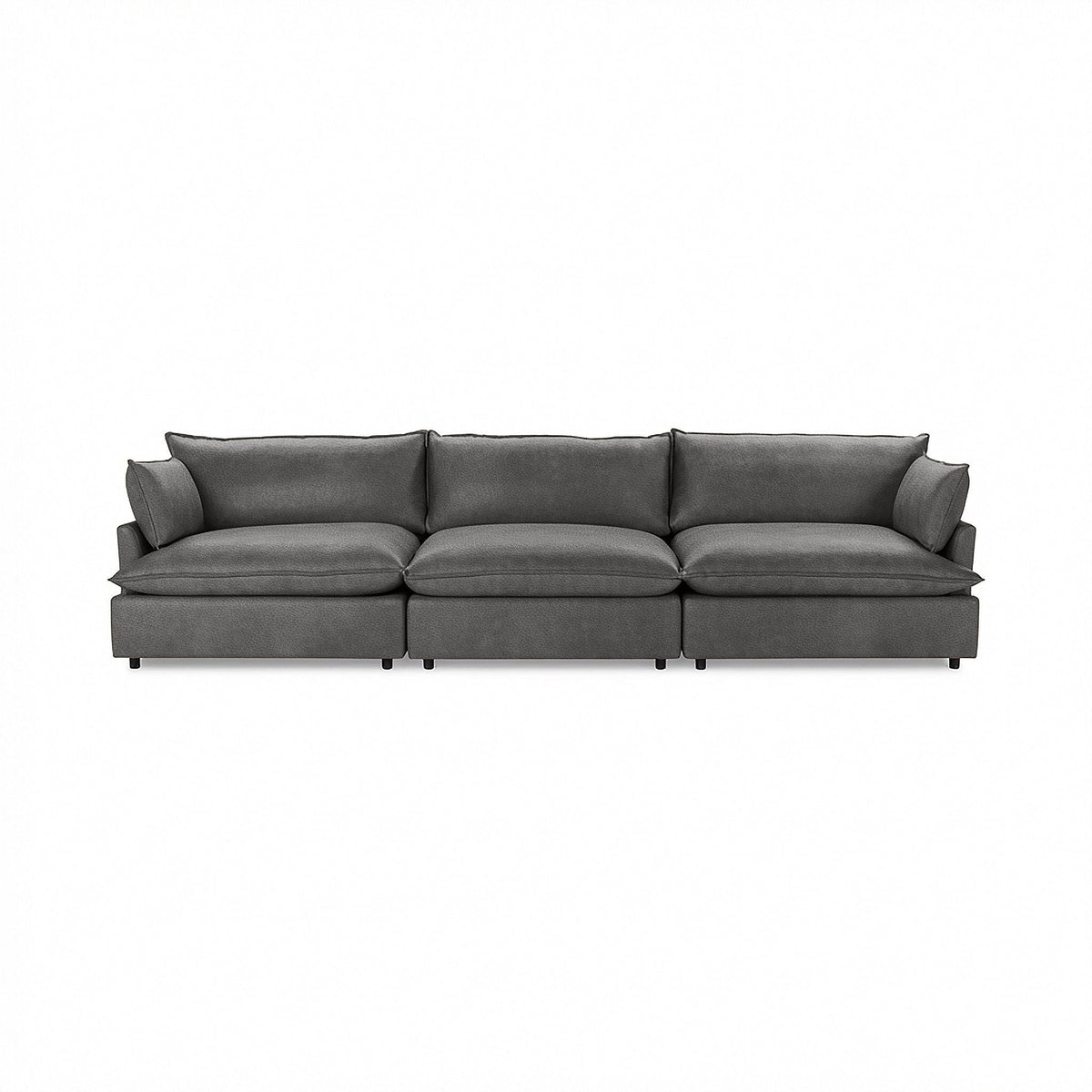 Caplan - Modular Sectional - Select Living Furniture - Stationary Sectionals - Classic Home - 5308SC3LGR - Lush Gray -3 Pc. Modular Sectional - Caplan - Modular Sectional -