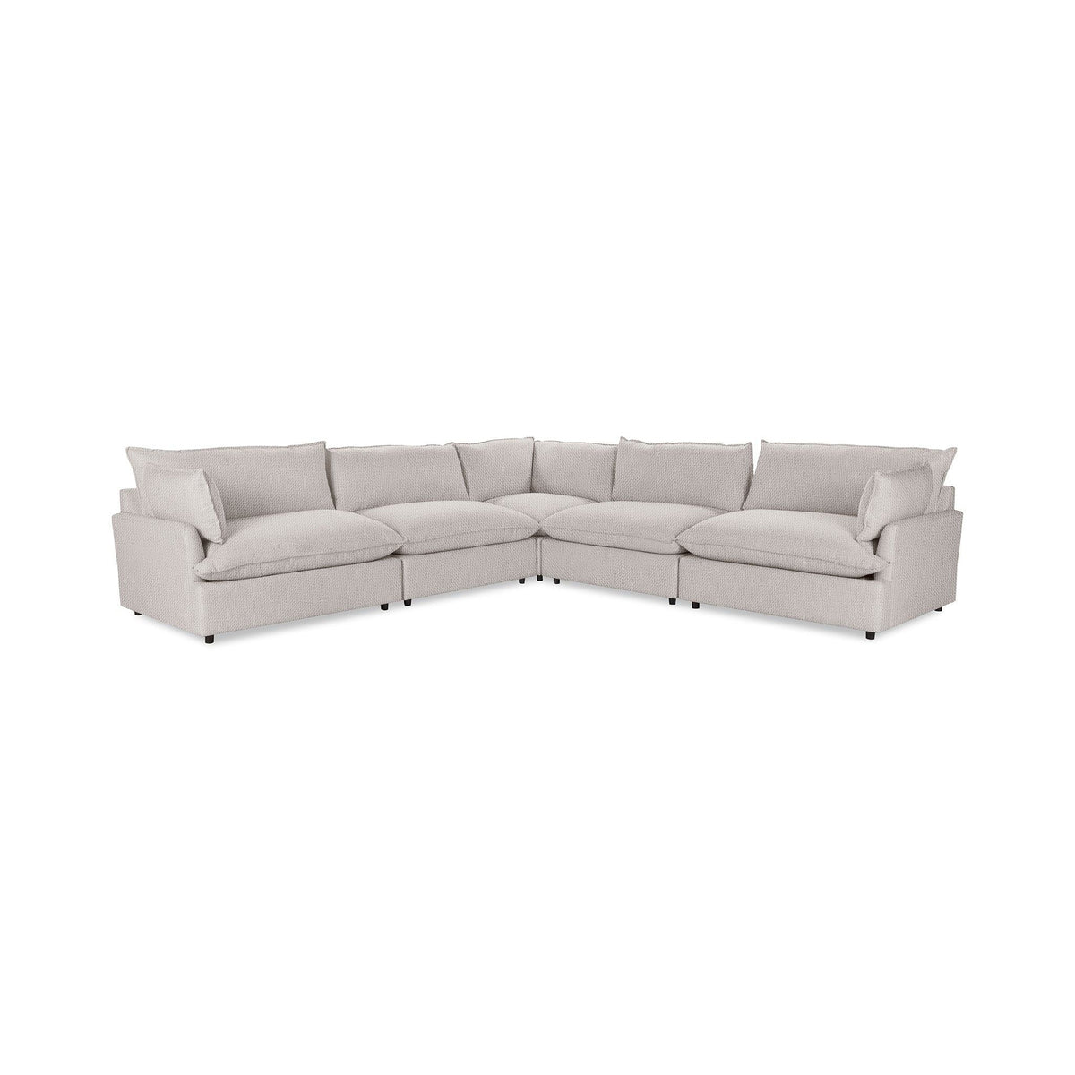 Caplan - Modular Sectional - Select Living Furniture - Stationary Sectionals - Classic Home - 5308SC522203 - Winter Wheat -5 Pc. Modular Sectional - Caplan - Modular Sectional -