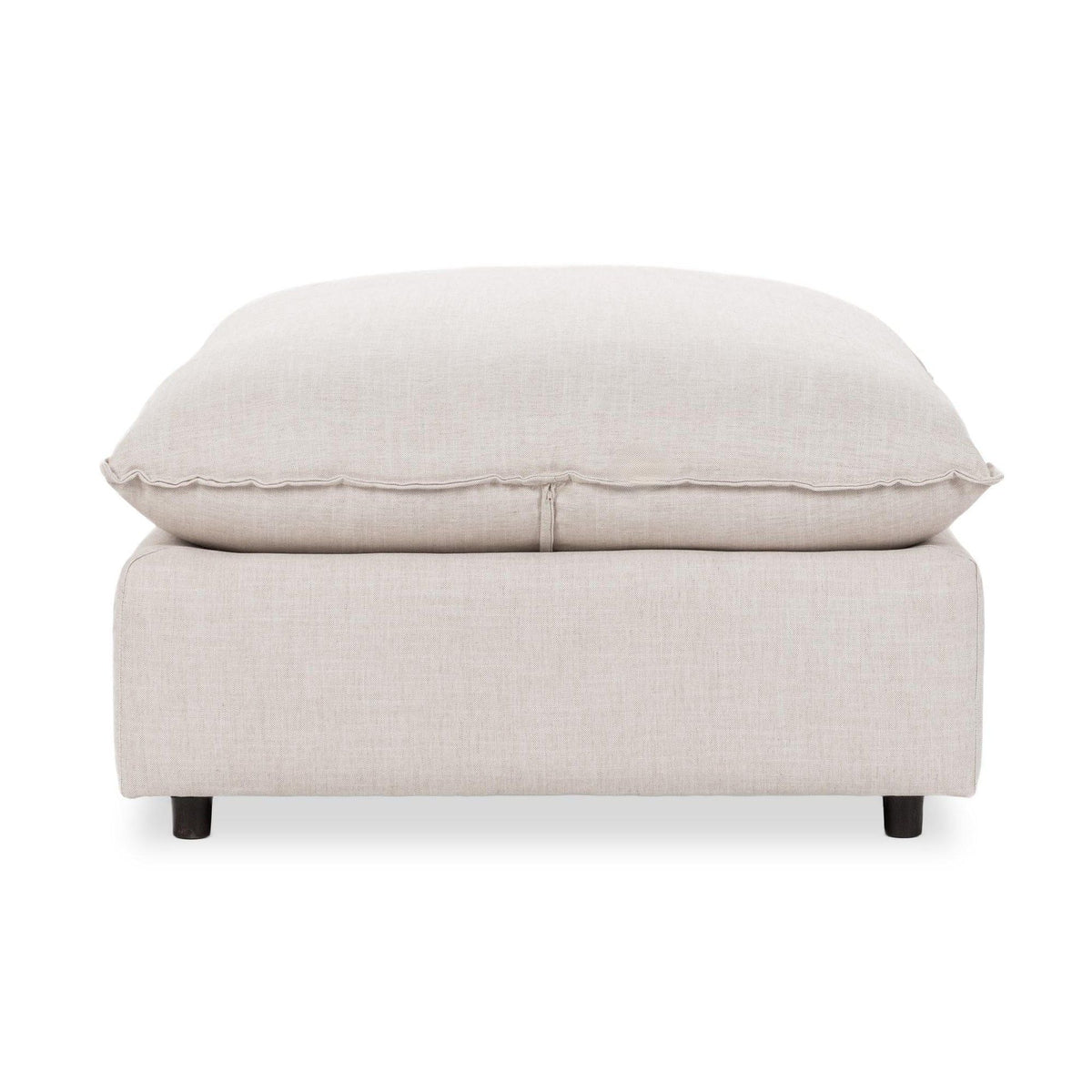 Caplan - Ottoman - Select Living Furniture - Upholstered Ottomans - Classic Home - 5308850DFL - Dawn Flax - Caplan - Ottoman -