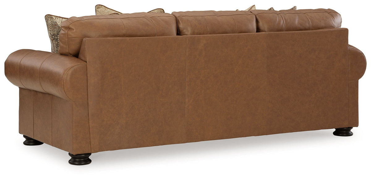 Carianna - Queen Sofa Sleeper - Caramel - Select Living Furniture - Sleeper Sofas - Signature Design by Ashley® - 5760439 - Carianna - Queen Sofa Sleeper - Caramel -