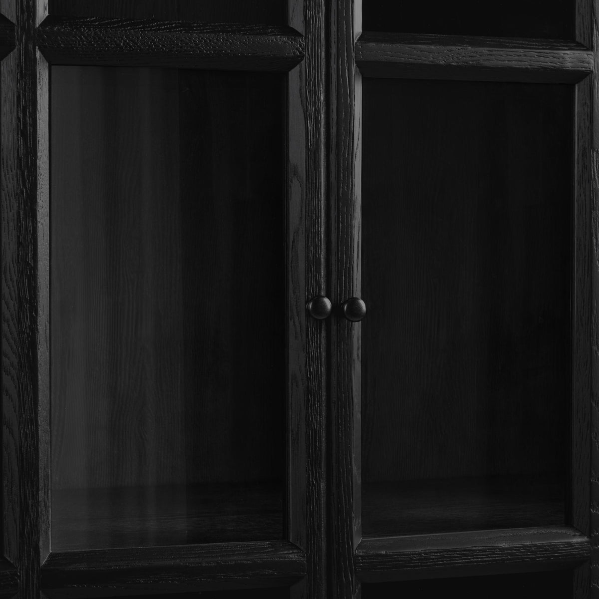 Carson - Display Cabinet - Loft Black - Select Living Furniture - Display Cabinets - Classic Home - 52004771 - Carson - Display Cabinet - Loft Black -
