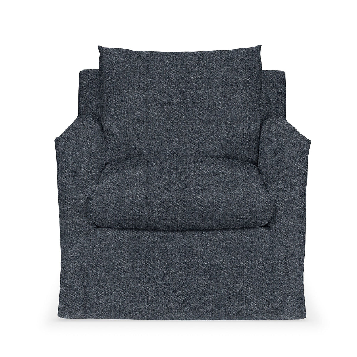 Cassiano - Swivel Chair - Select Living Furniture - Swivel Chairs - Classic Home - 5315SWC2102 - Midnight Denim - Cassiano - Swivel Chair -
