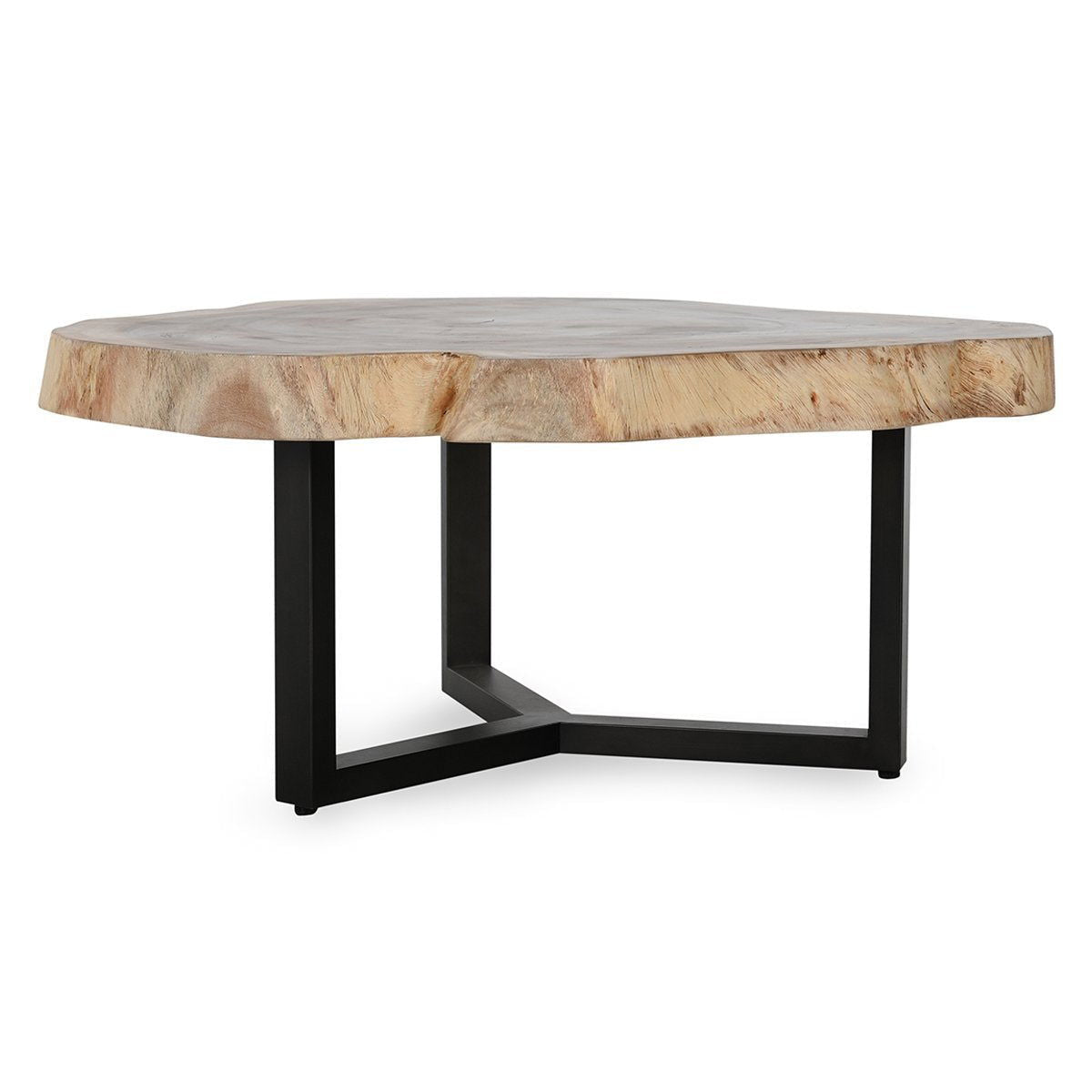Celine - Live Edge Coffee Table - Natural - Select Living Furniture - Coffee Tables - Classic Home - 51005352 - Celine - Live Edge Coffee Table - Natural -