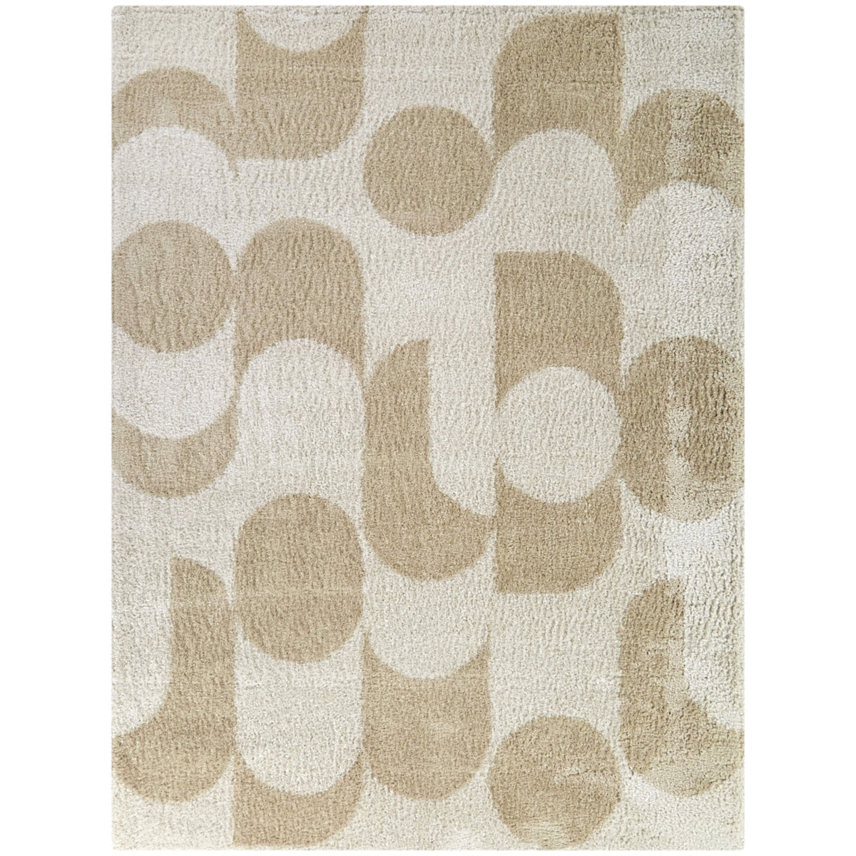 Cesaire - Modern Abstract Rug - Select Living Furniture - Rugs - Balta Rugs -  - 5' 3" x 7' -Grey 67703-761 - Cesaire - Modern Abstract Rug -