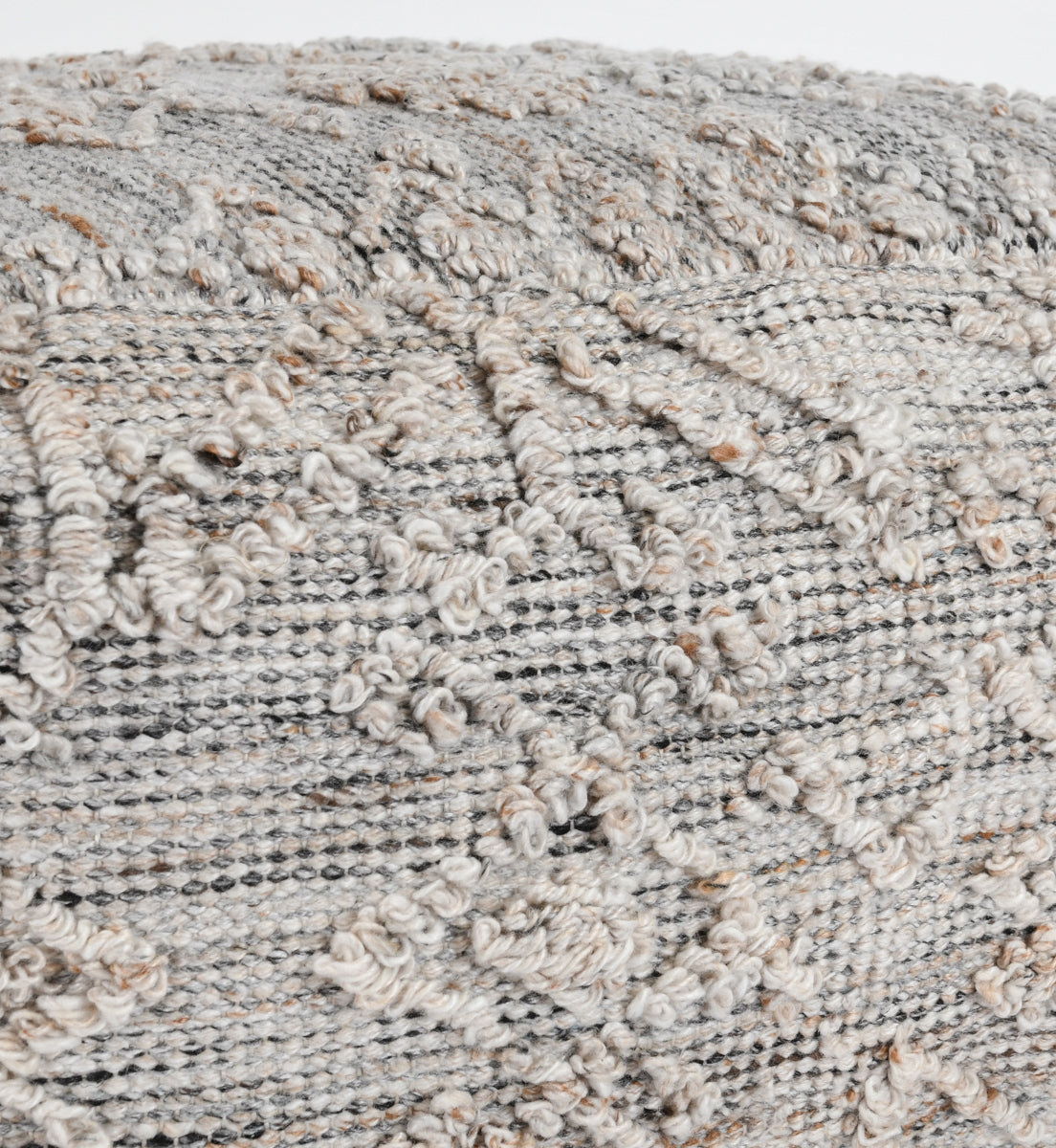 Tundra - Pouf - Gray Multi