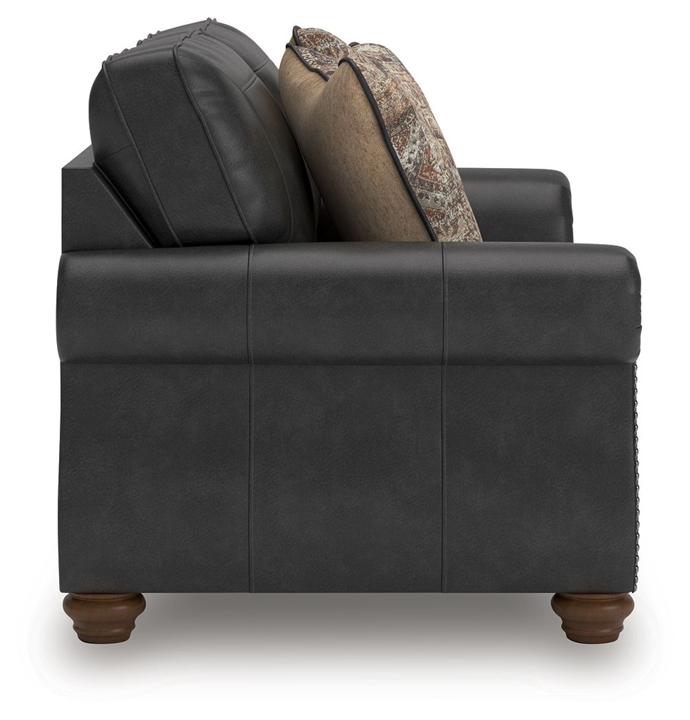Chasemore - Loveseat - Select Living Furniture - Stationary Loveseats - Signature Design by Ashley® - PC5590335 - Dark Gray - Chasemore - Loveseat -