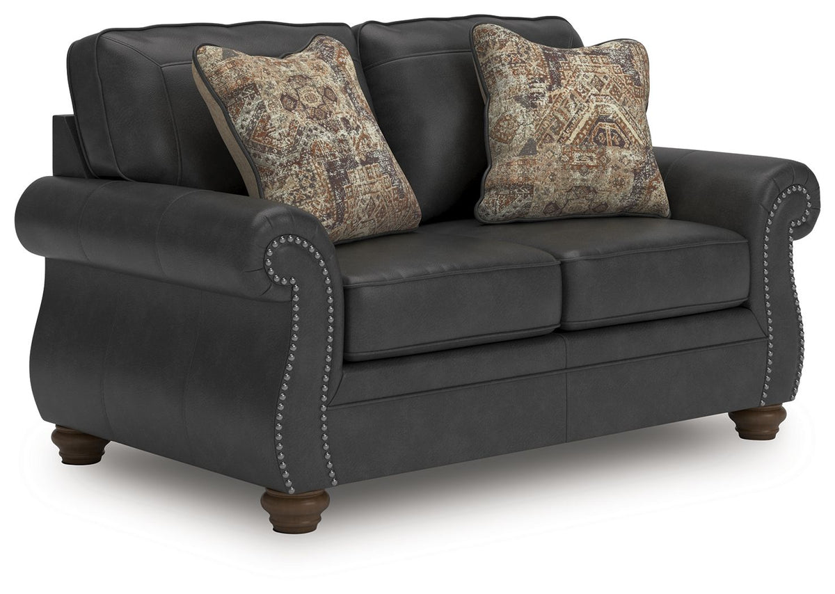 Chasemore - Loveseat - Select Living Furniture - Stationary Loveseats - Signature Design by Ashley® - PC5590335 - Dark Gray - Chasemore - Loveseat -