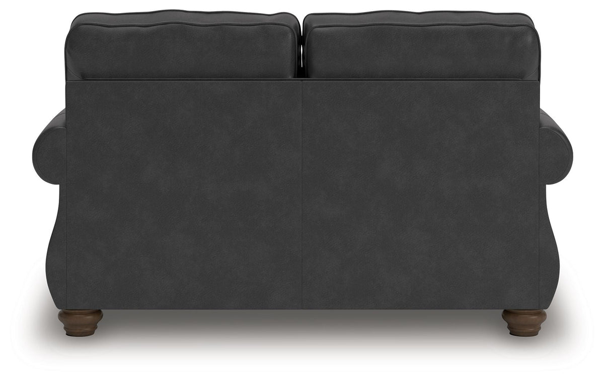 Chasemore - Loveseat - Select Living Furniture - Stationary Loveseats - Signature Design by Ashley® - PC5590335 - Dark Gray - Chasemore - Loveseat -