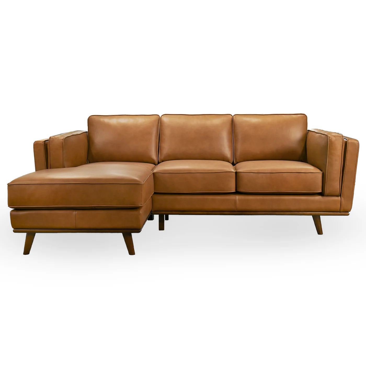 Palermo Genuine Leather Sectional