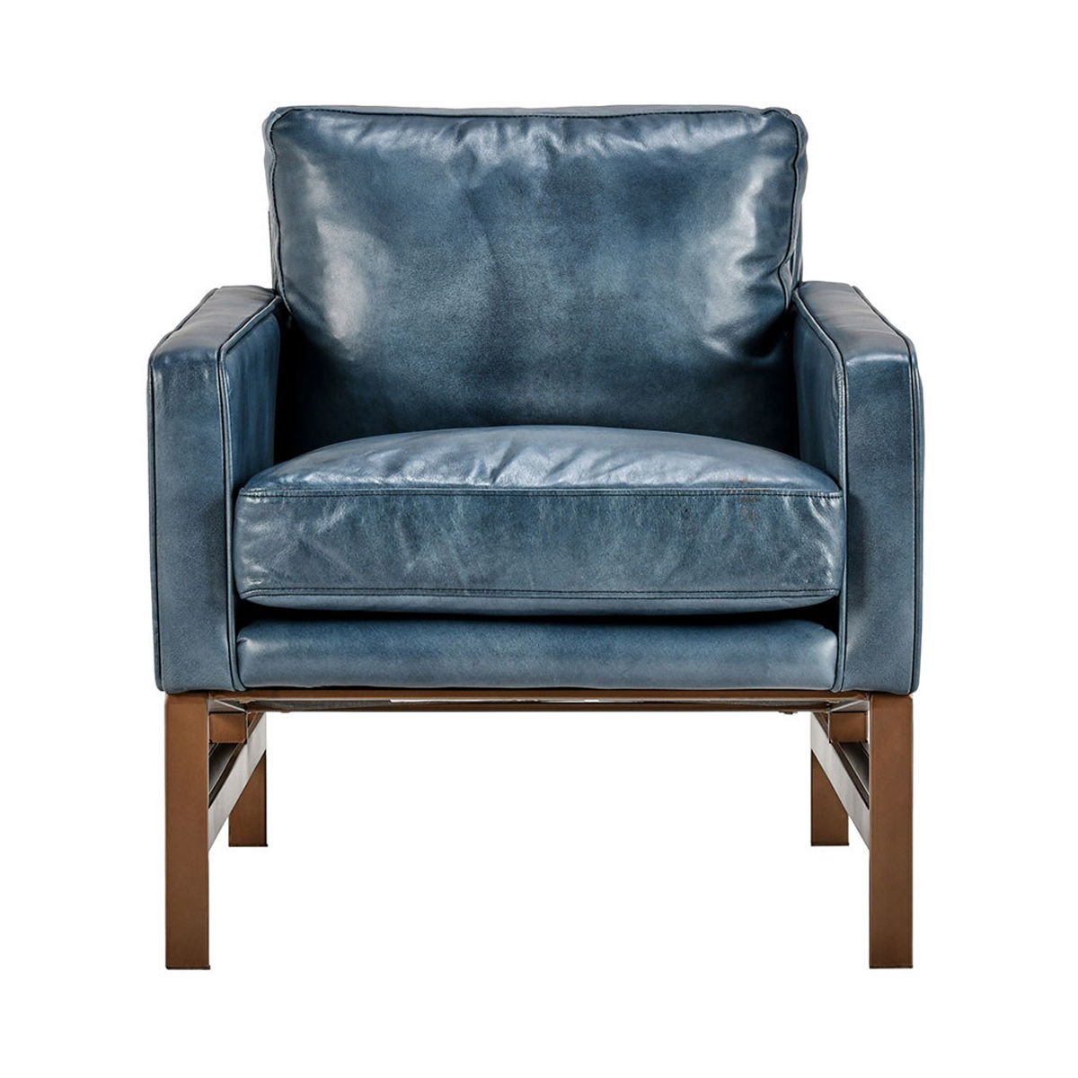 Chazzie - Club Chair - Ocean Blue - Select Living Furniture - Club Chairs - Classic Home - 53003980 - Chazzie - Club Chair - Ocean Blue -