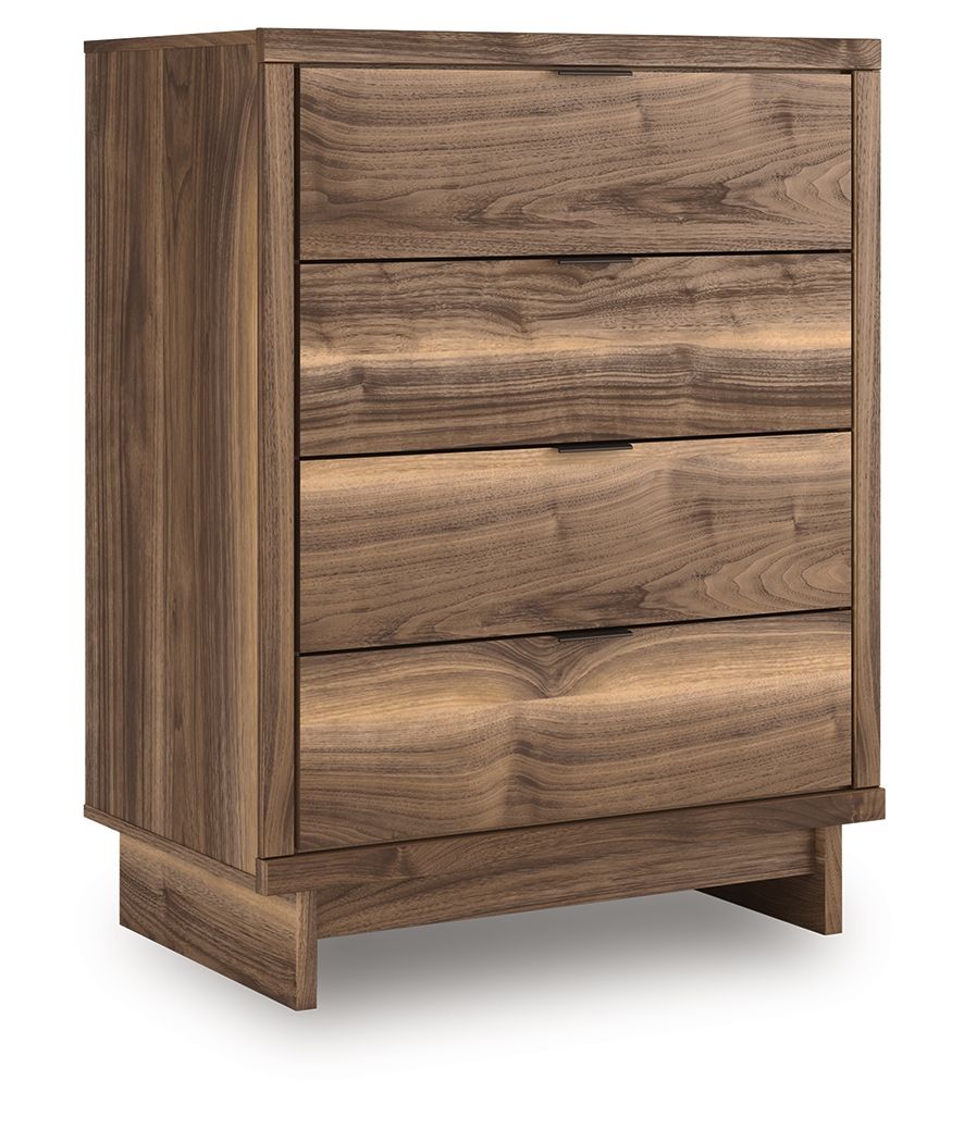 Chirason - Four Drawer Chest - Brown - Select Living Furniture - Accent Chests - Signature Design by Ashley® - PCB3367-244 - Chirason - Four Drawer Chest - Brown -