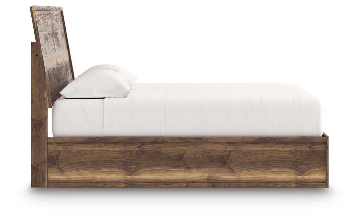 Chirason - Panel Bed - Select Living Furniture - Panel Beds - Signature Design by Ashley® - PCB3367B22 - Dark Brown -Full - Chirason - Panel Bed -