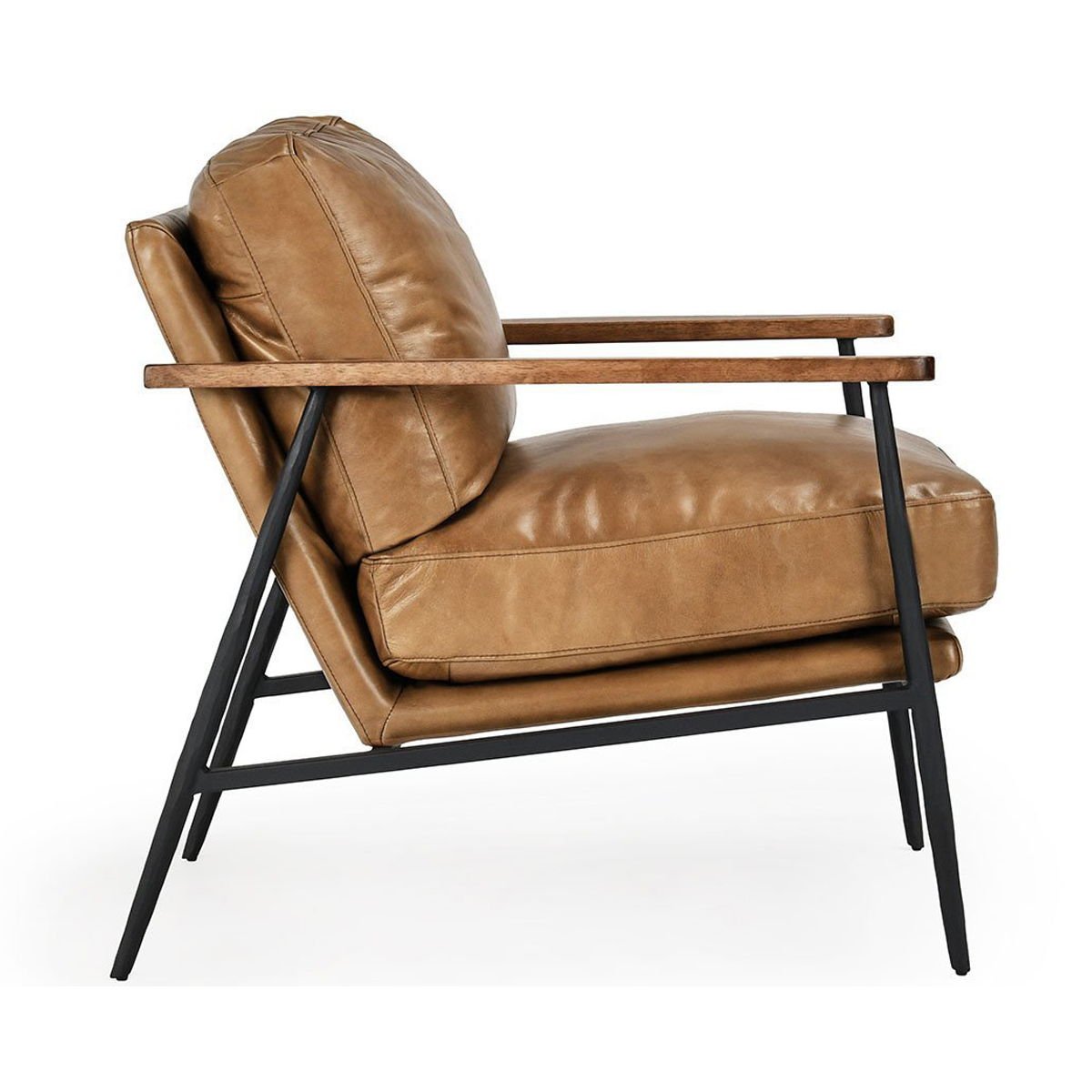 Christopher - Club Chair - Select Living Furniture - Club Chairs - Classic Home - 53051230 - Black - Christopher - Club Chair -