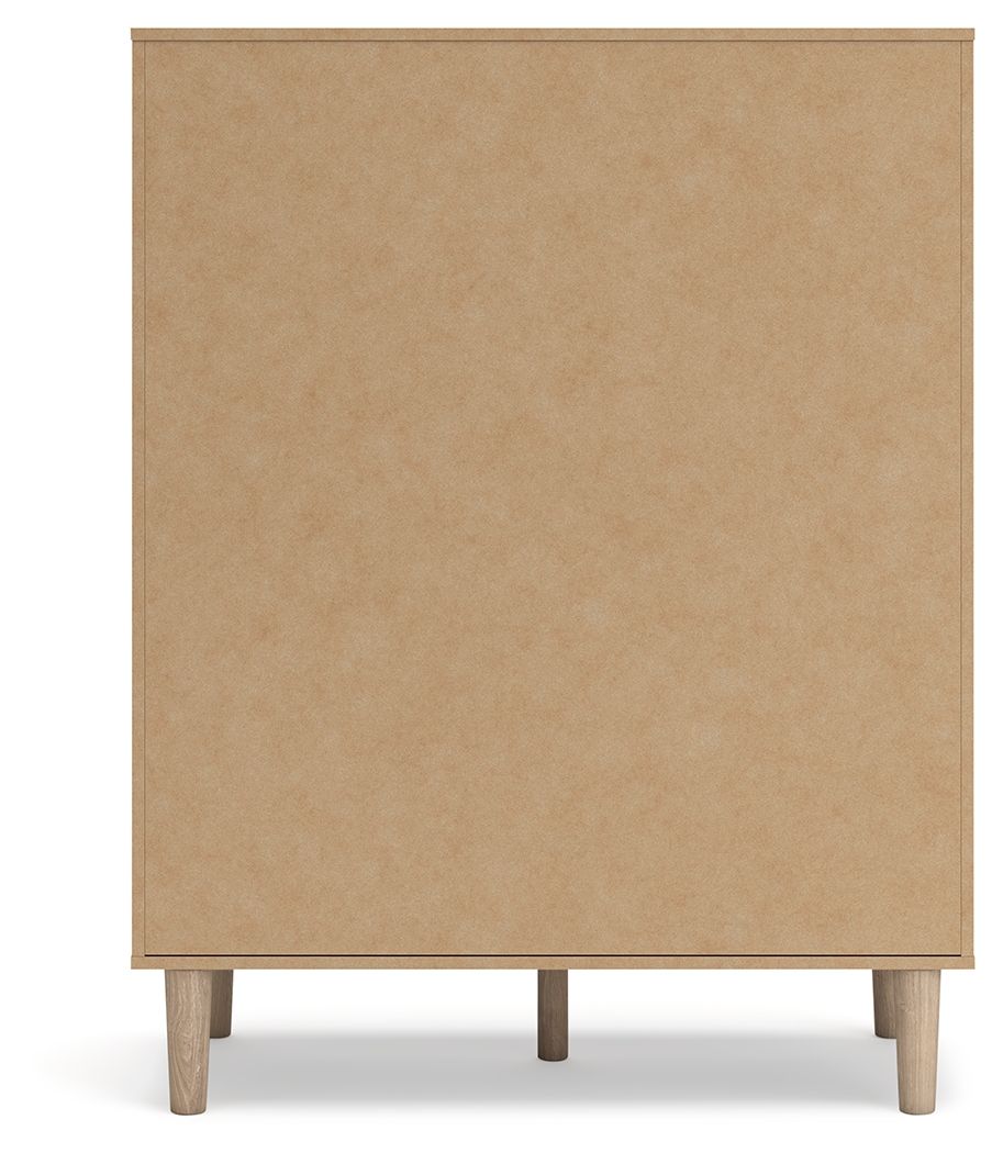 Cielden - Five Drawer Wide Chest - Two-Tone - Select Living Furniture - Accent Chests - Signature Design by Ashley® - B1199-345 - Cielden - Five Drawer Wide Chest - Two-Tone -