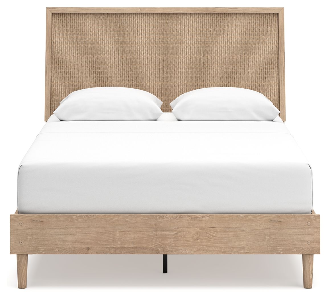 Cielden - Panel Bed - Select Living Furniture - Panel Beds - Signature Design by Ashley® - B1199B5 - Beige -King - Cielden - Panel Bed -