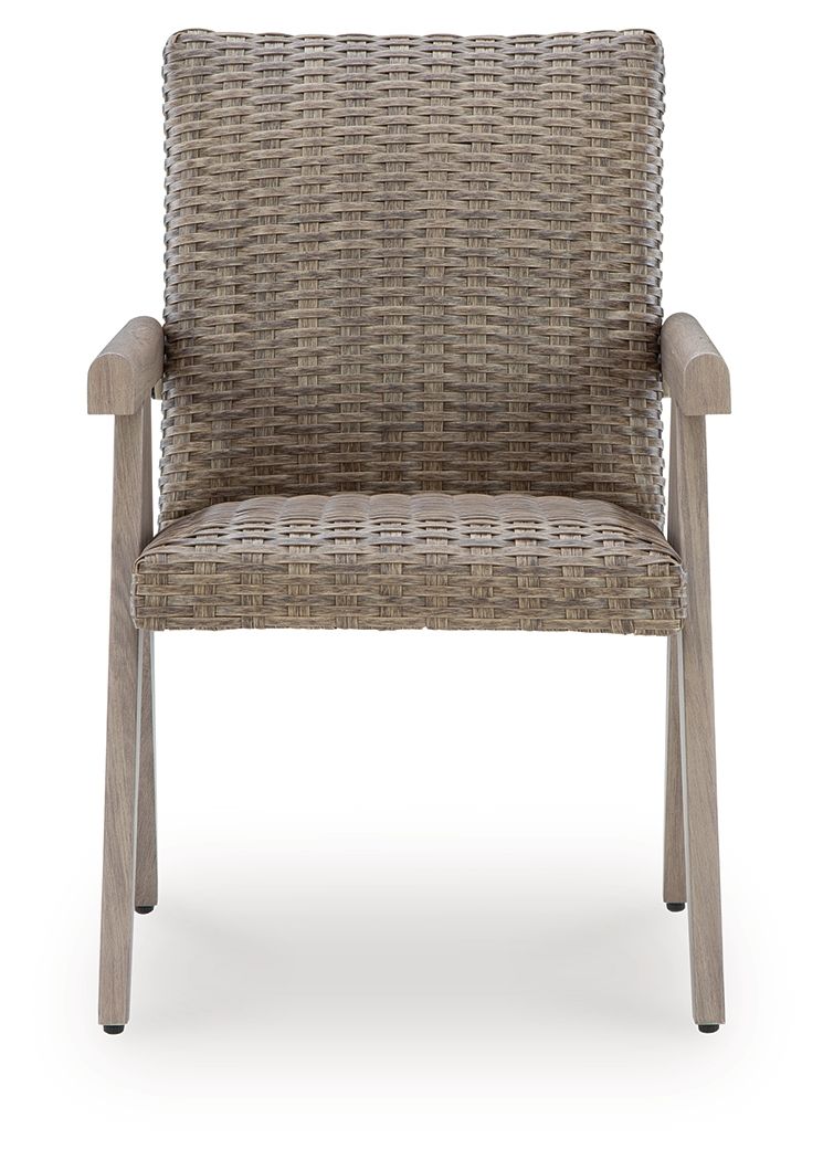 Cliff Trails - Arm Chair (Set of 2) - Beige - Select Living Furniture - Chair Sets - Signature Design by Ashley® - PCP690-601A - Cliff Trails - Arm Chair (Set of 2) - Beige -
