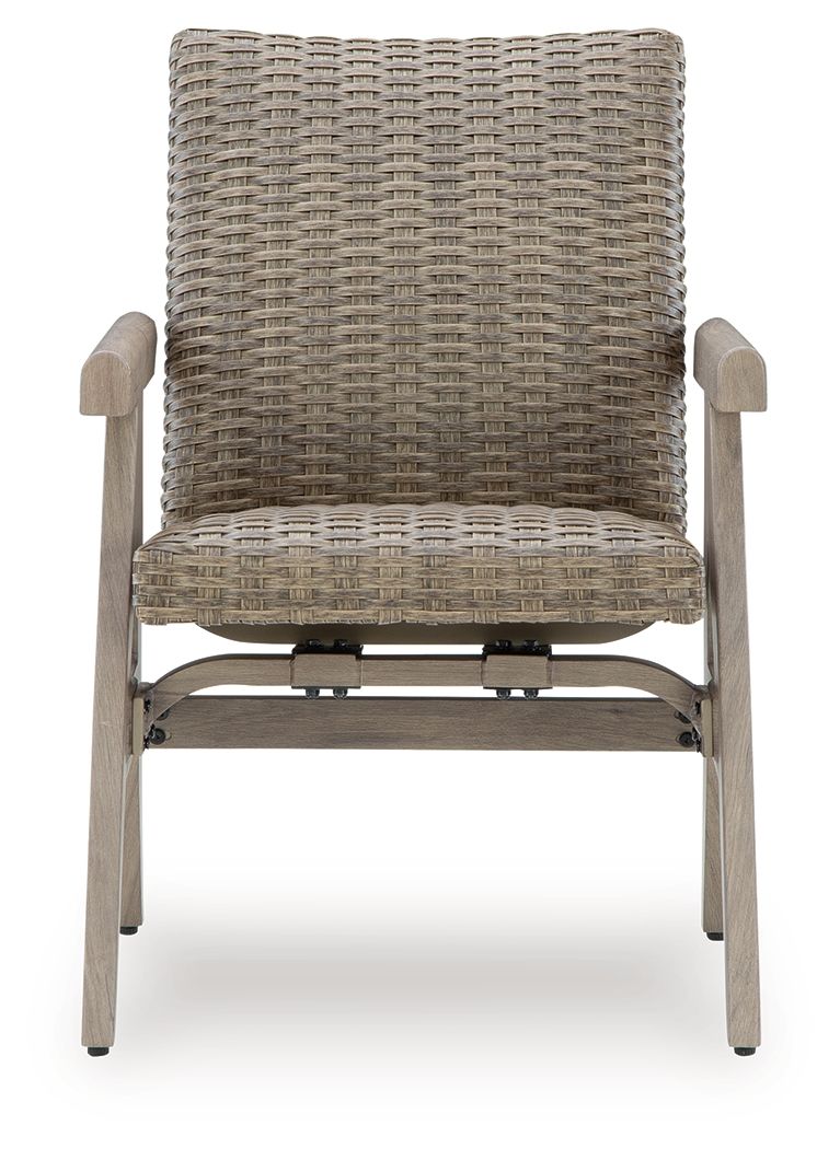 Cliff Trails - Rocking Arm Chair (Set of 2) - Beige - Select Living Furniture - Chair Sets - Signature Design by Ashley® - PCP690-602A - Cliff Trails - Rocking Arm Chair (Set of 2) - Beige -