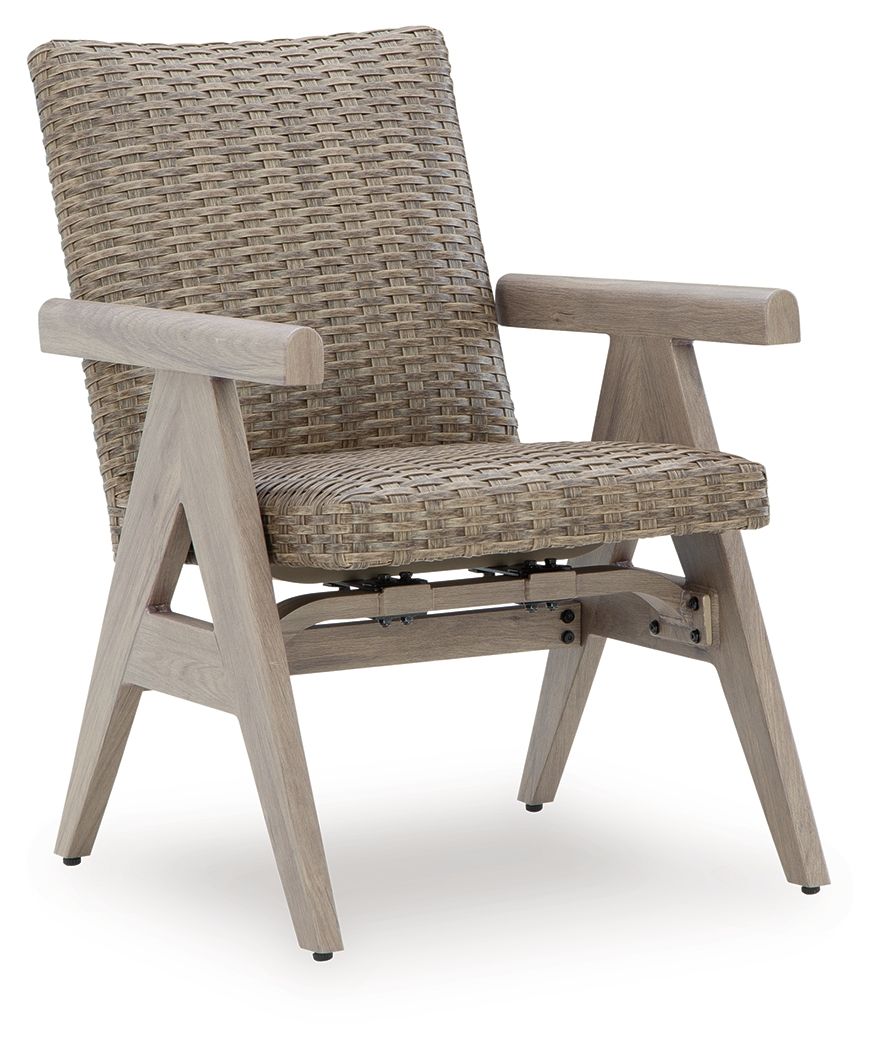 Cliff Trails - Rocking Arm Chair (Set of 2) - Beige - Select Living Furniture - Chair Sets - Signature Design by Ashley® - PCP690-602A - Cliff Trails - Rocking Arm Chair (Set of 2) - Beige -