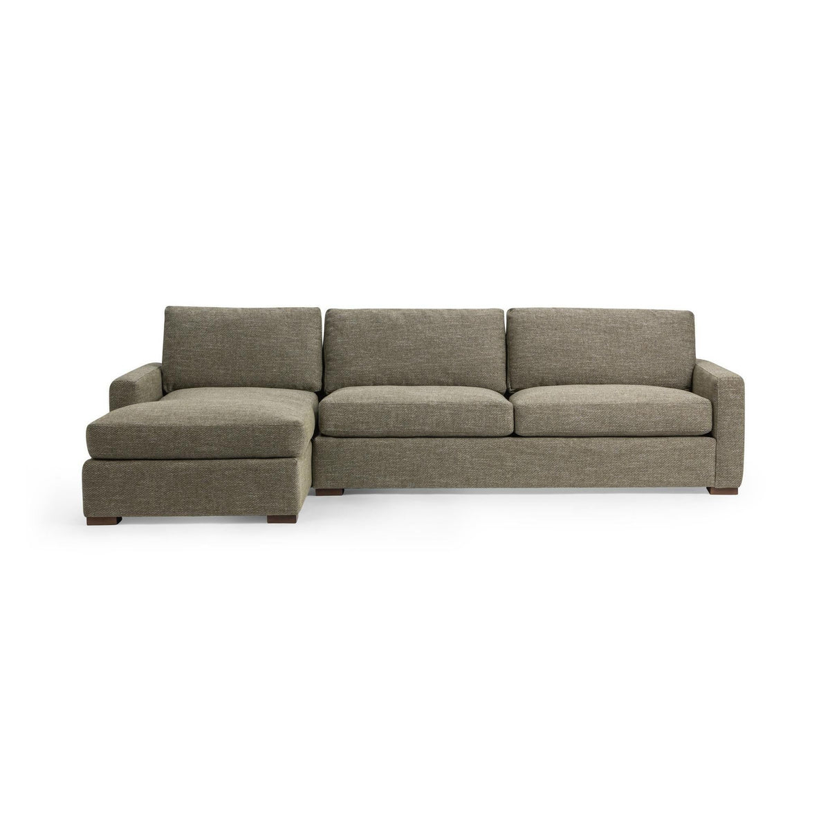 Coburn - Chaise Sofa - Select Living Furniture - Stationary Sectionals - Classic Home - 5317LSF2103 - Tuscan Olive -Left Arm Facing Chaise - Coburn - Chaise Sofa -