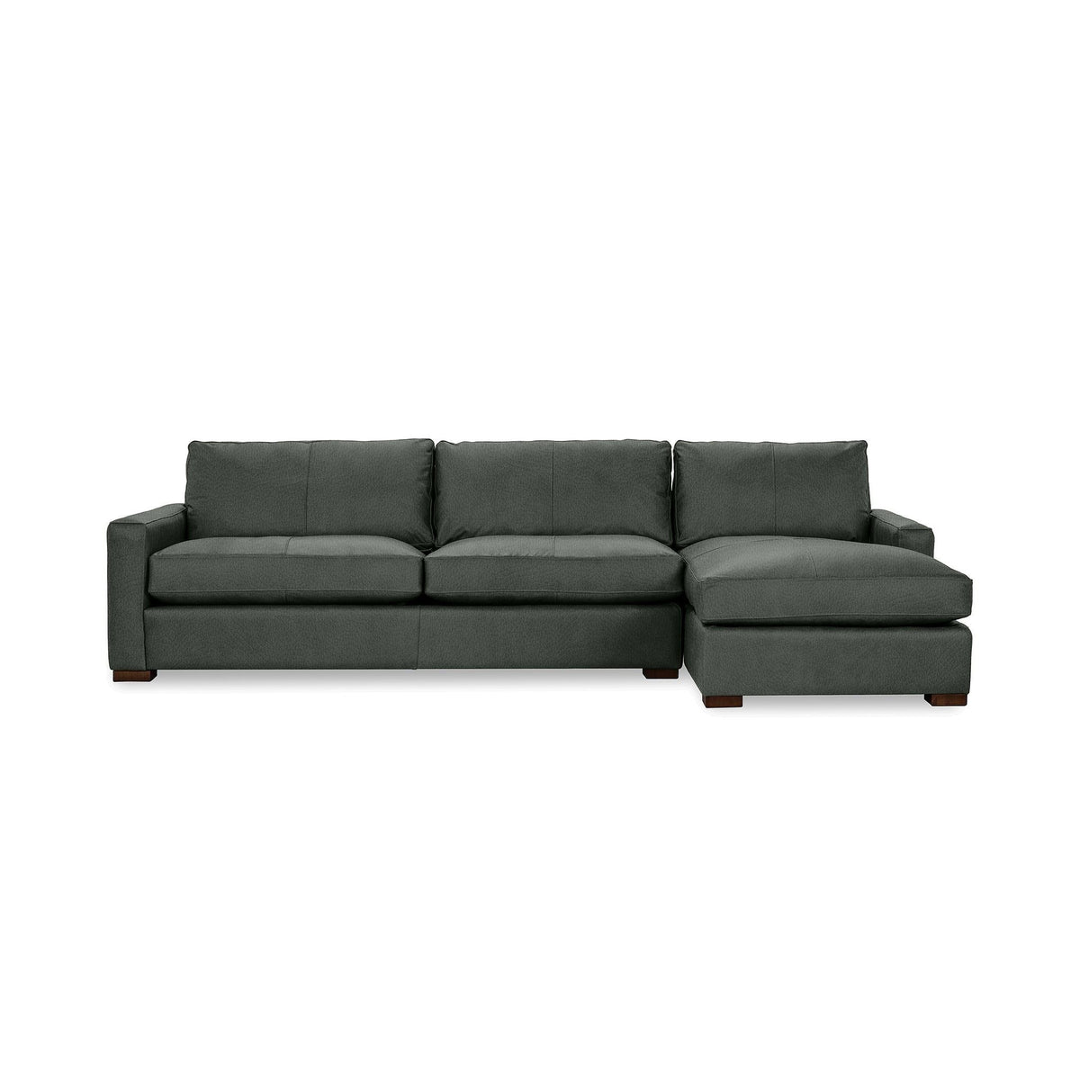 Coburn - Chaise Sofa - Select Living Furniture - Stationary Sectionals - Classic Home - 5317RSF1902 - Hunter Green -Right Arm Facing Chaise - Coburn - Chaise Sofa -