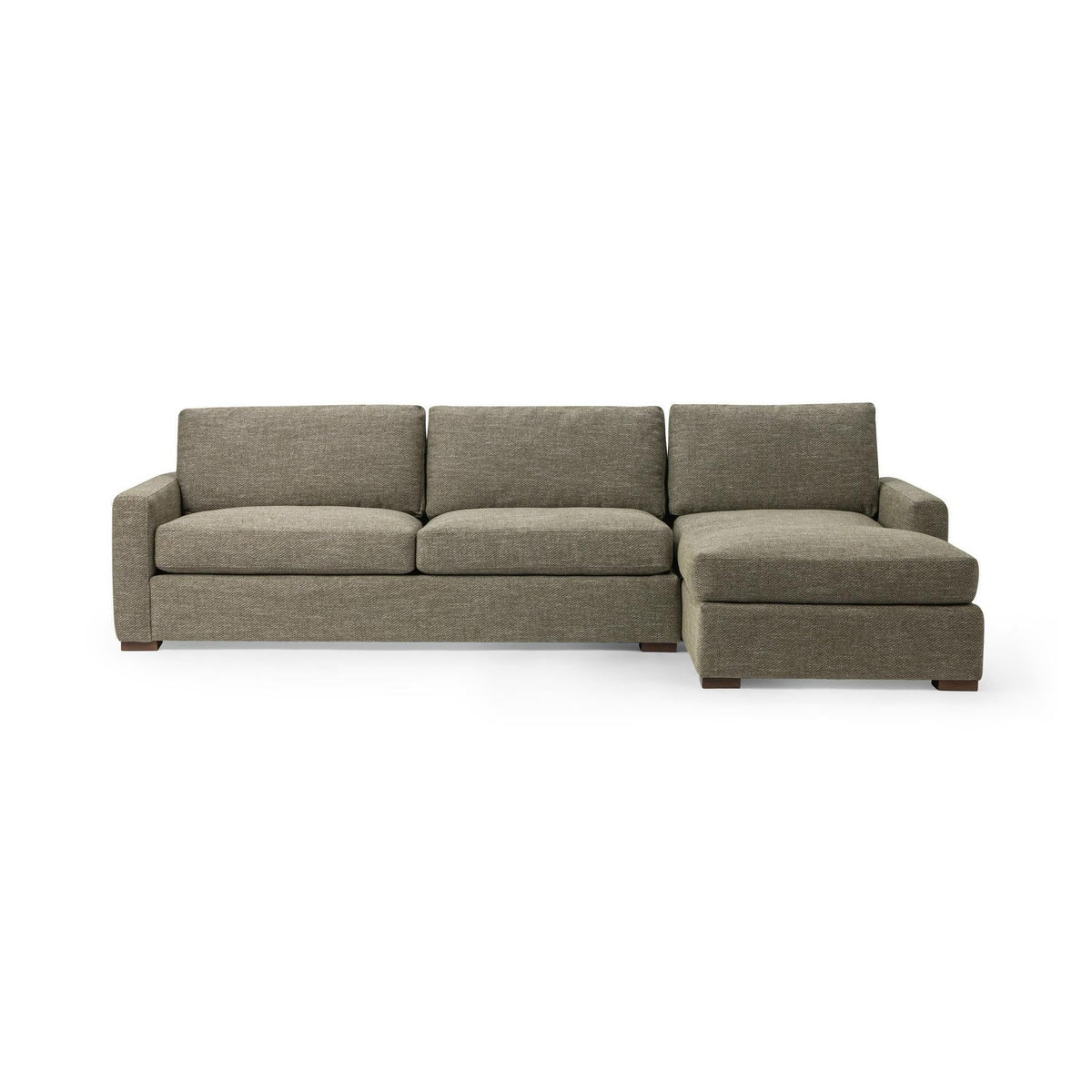 Coburn - Chaise Sofa - Select Living Furniture - Stationary Sectionals - Classic Home - 5317RSF2103 - Tuscan Olive -Right Arm Facing Chaise - Coburn - Chaise Sofa -