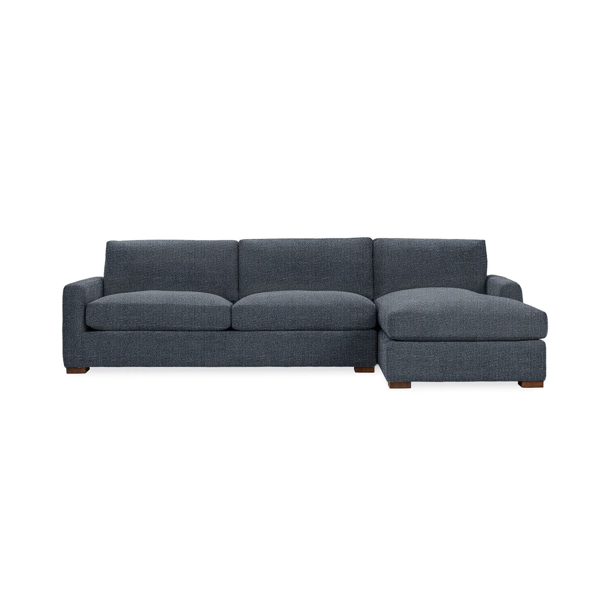 Coburn - Chaise Sofa - Select Living Furniture - Stationary Sectionals - Classic Home - 5317RSF2102 - Midnight Denim -Right Arm Facing Chaise - Coburn - Chaise Sofa -