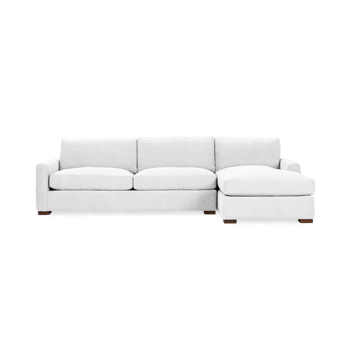 Coburn - Chaise Sofa - Select Living Furniture - Stationary Sectionals - Classic Home - 5317RCHDPR - Dawn Pearl -Right Arm Facing Chaise - Coburn - Chaise Sofa -