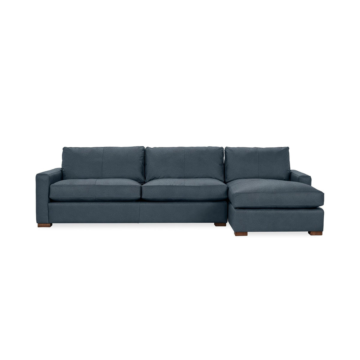 Coburn - Chaise Sofa - Select Living Furniture - Stationary Sectionals - Classic Home - 5317RCHEPNA - El Paso Navy -Right Arm Facing Chaise - Coburn - Chaise Sofa -