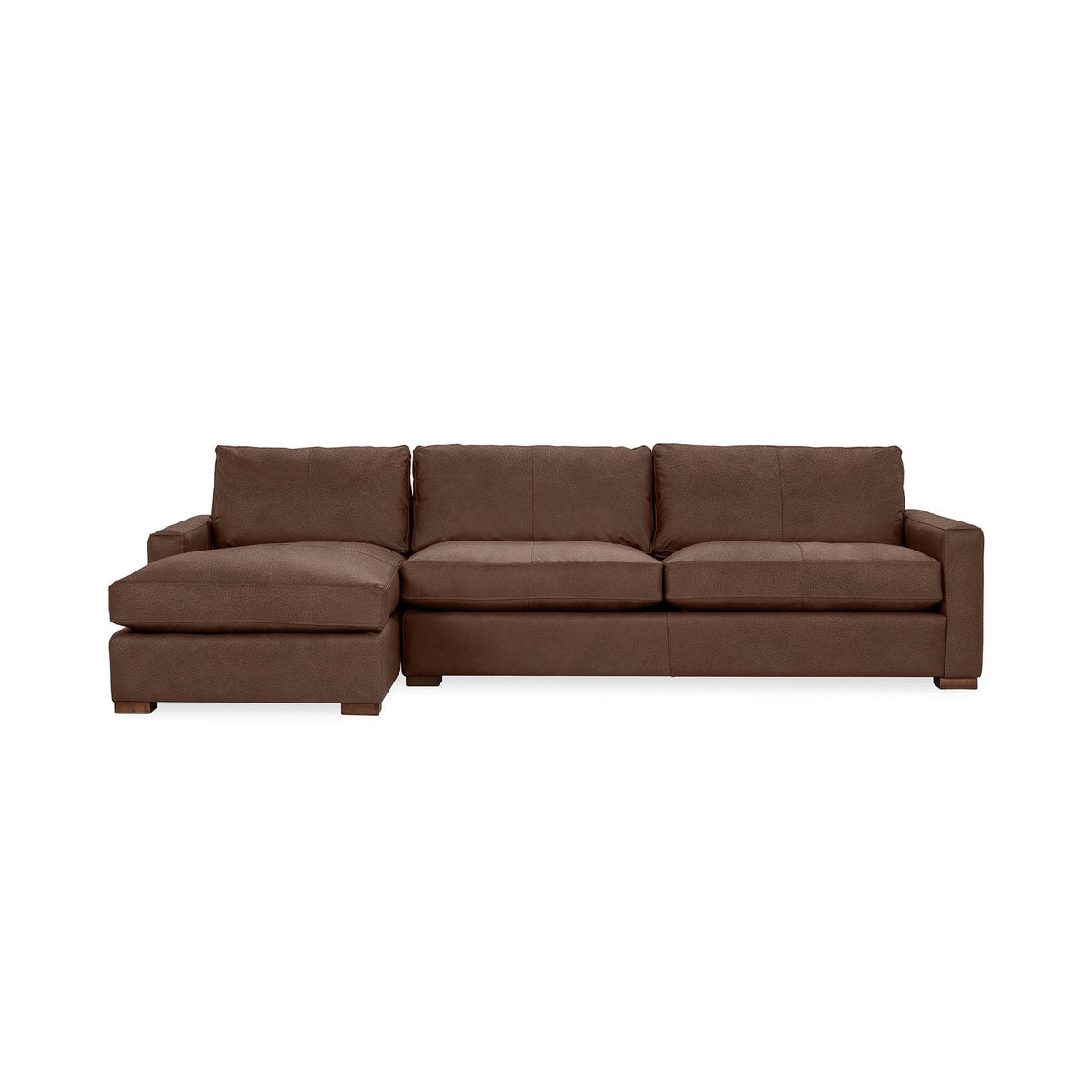Coburn - Chaise Sofa - Select Living Furniture - Stationary Sectionals - Classic Home - 5317LCHEPBR - El Paso Brown -Left Arm Facing Chaise - Coburn - Chaise Sofa -