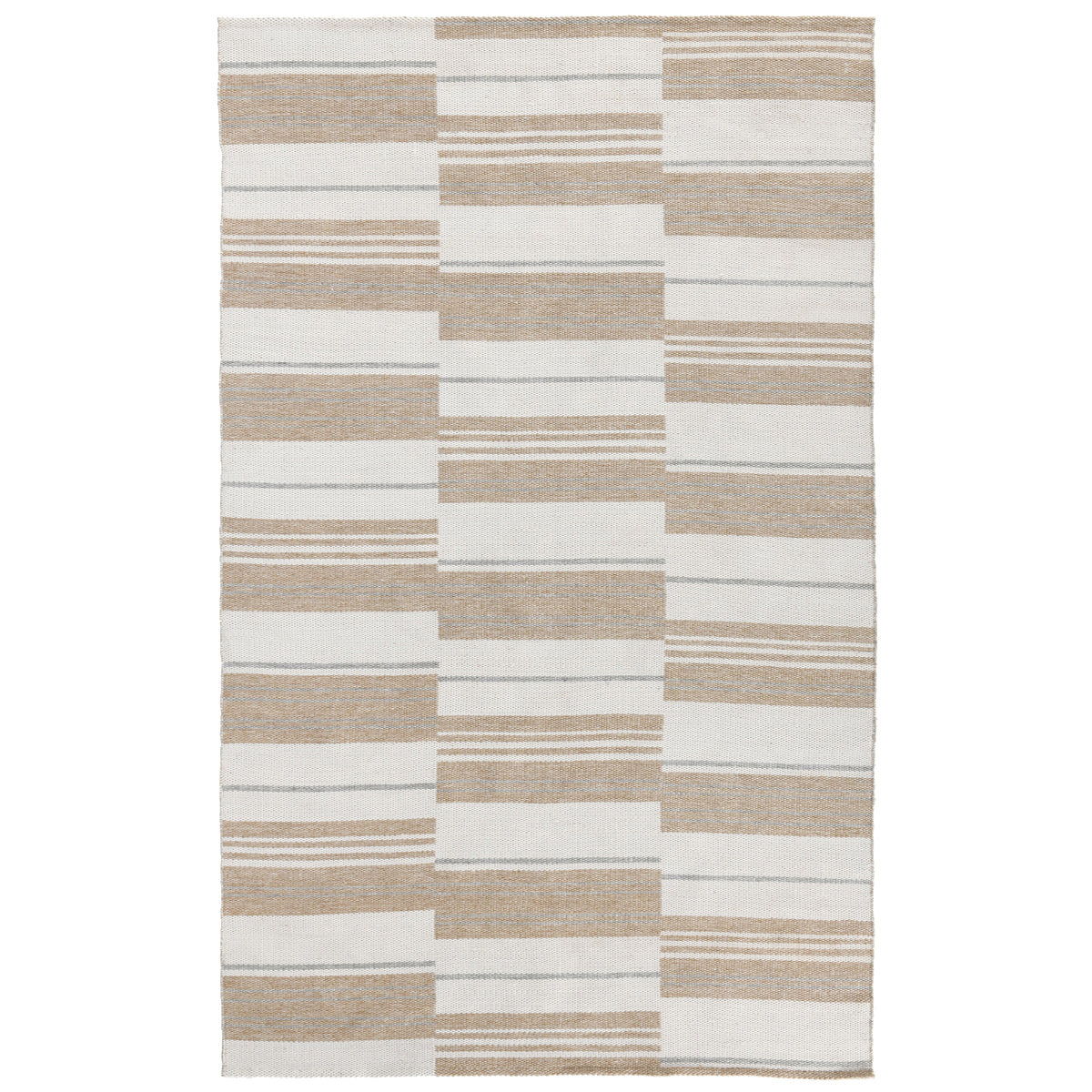 Colton - Indoor/Outdoor Rug - Select Living Furniture - Indoor/Outdoor Rugs - Classic Home - 30132290 - Stripe Ivory Multi -2' x 3' - Colton - Indoor/Outdoor Rug -