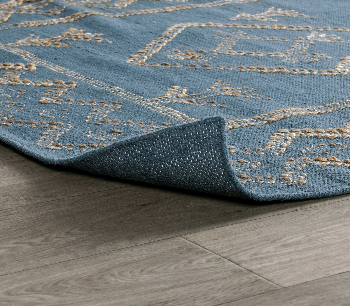 Comporta - 2' x 3' Lagos Rug - Blue / Natural - Select Living Furniture - Area Rugs - Classic Home - 30091260 - Comporta - 2' x 3' Lagos Rug - Blue / Natural -