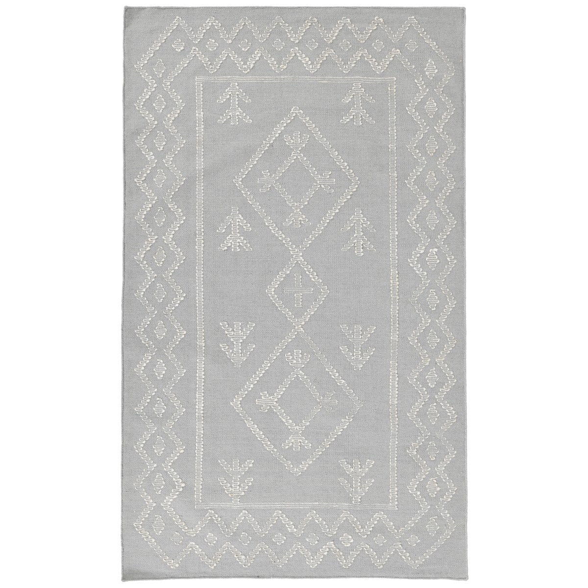 Comporta - 2' x 3' Lagos Rug - Gray / Ivory - Select Living Furniture - Area Rugs - Classic Home - 30091270 - Comporta - 2' x 3' Lagos Rug - Gray / Ivory -