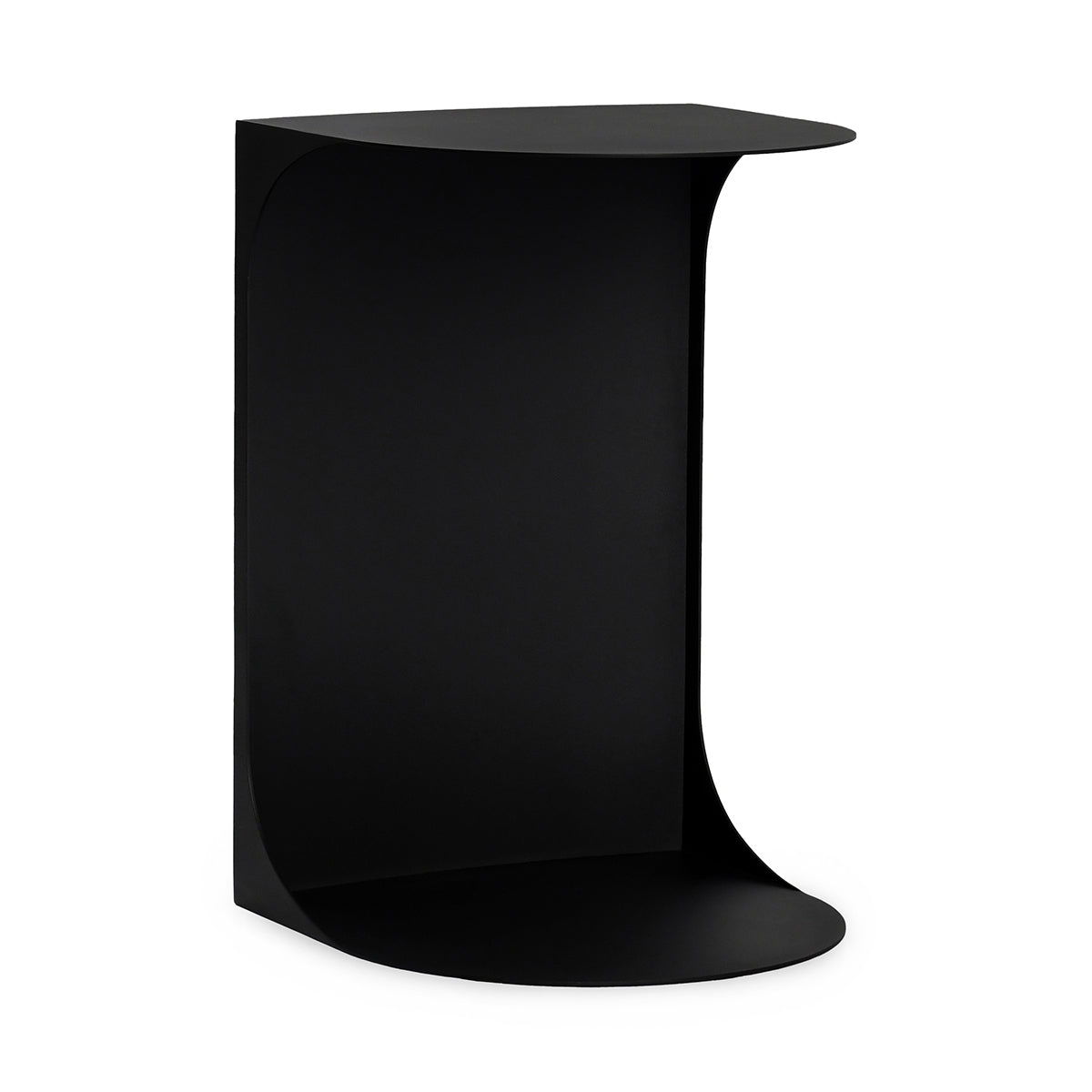 Cote - 16" Metal Accent Table - Black - Select Living Furniture - Accent Tables - Classic Home - 51011907 - Cote - 16" Metal Accent Table - Black -