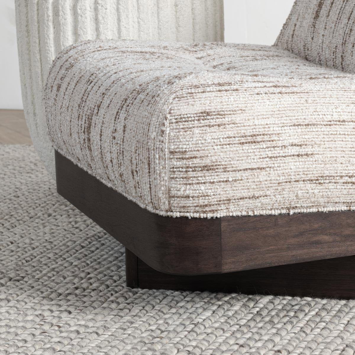 Crandall - Swivel Accent Chair - Cocoa Cream - Select Living Furniture - Swivel Chairs - Classic Home - 53006264 - Crandall - Swivel Accent Chair - Cocoa Cream -