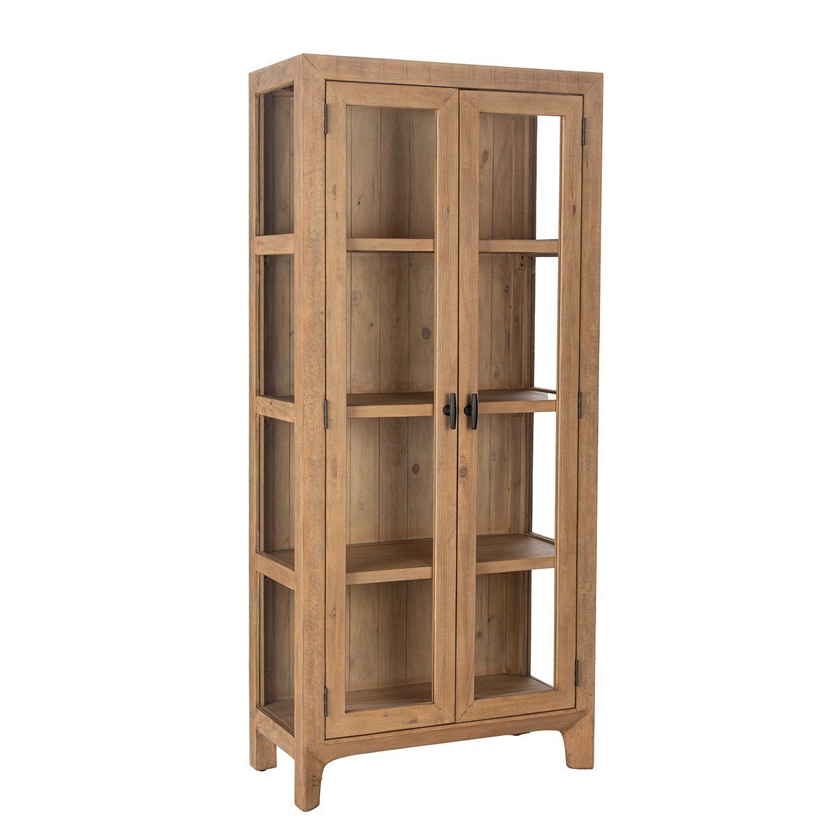 Crest - Tall Cabinet - Warm Natural - Select Living Furniture - Accent Cabinets - Classic Home - 52004185 - Crest - Tall Cabinet - Warm Natural -