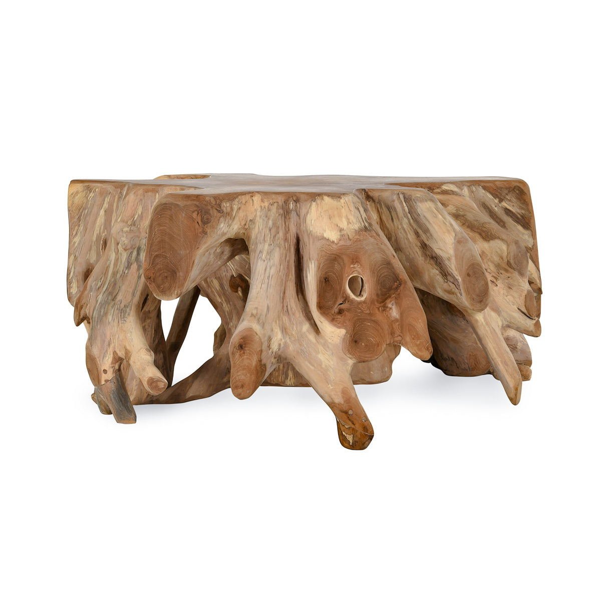 Cypress - Teak Root Coffee Table - Select Living Furniture - Coffee Tables - Classic Home - 51005386 - Natural - Cypress - Teak Root Coffee Table -
