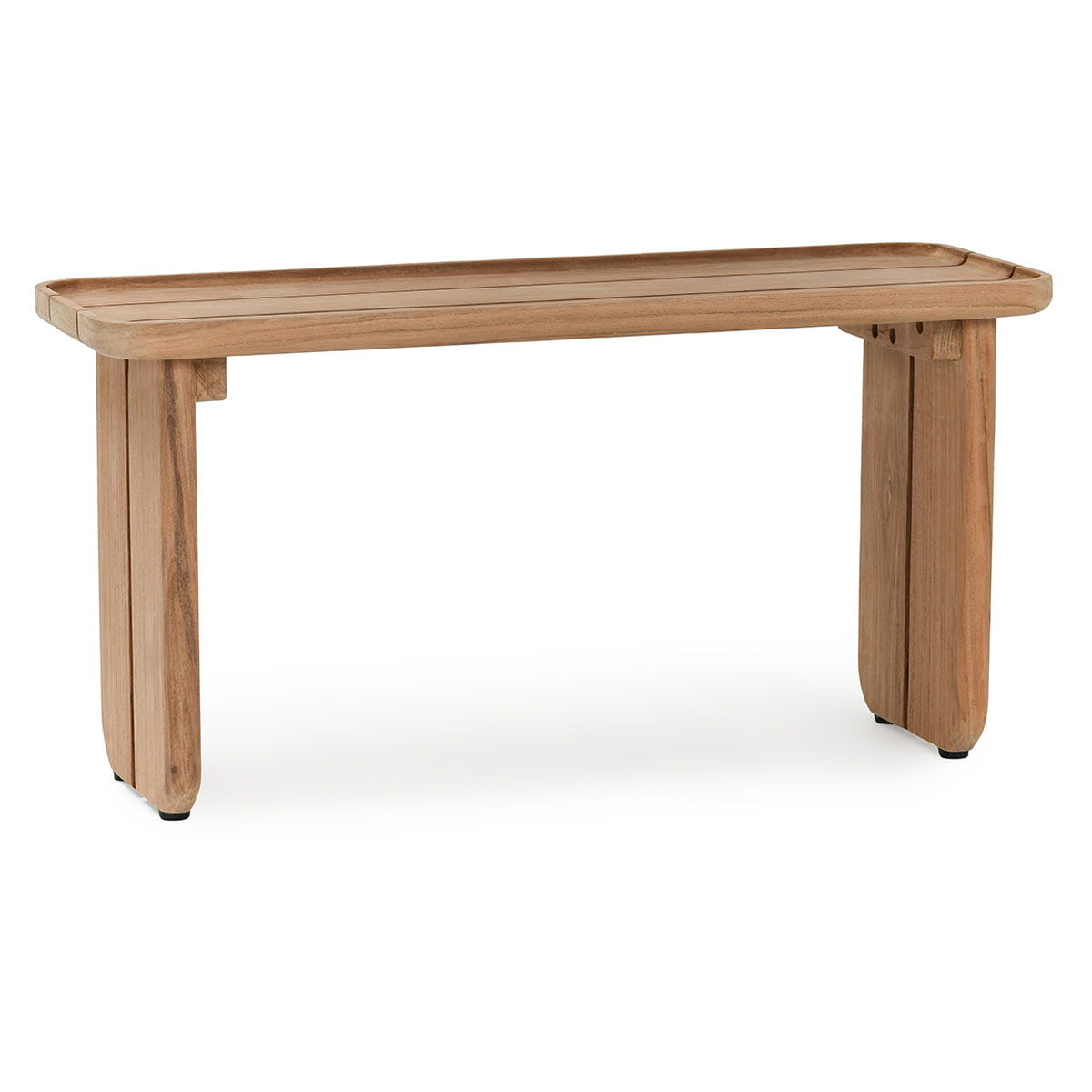 Hudson - Outdoor Wood Coffee Table - Natural