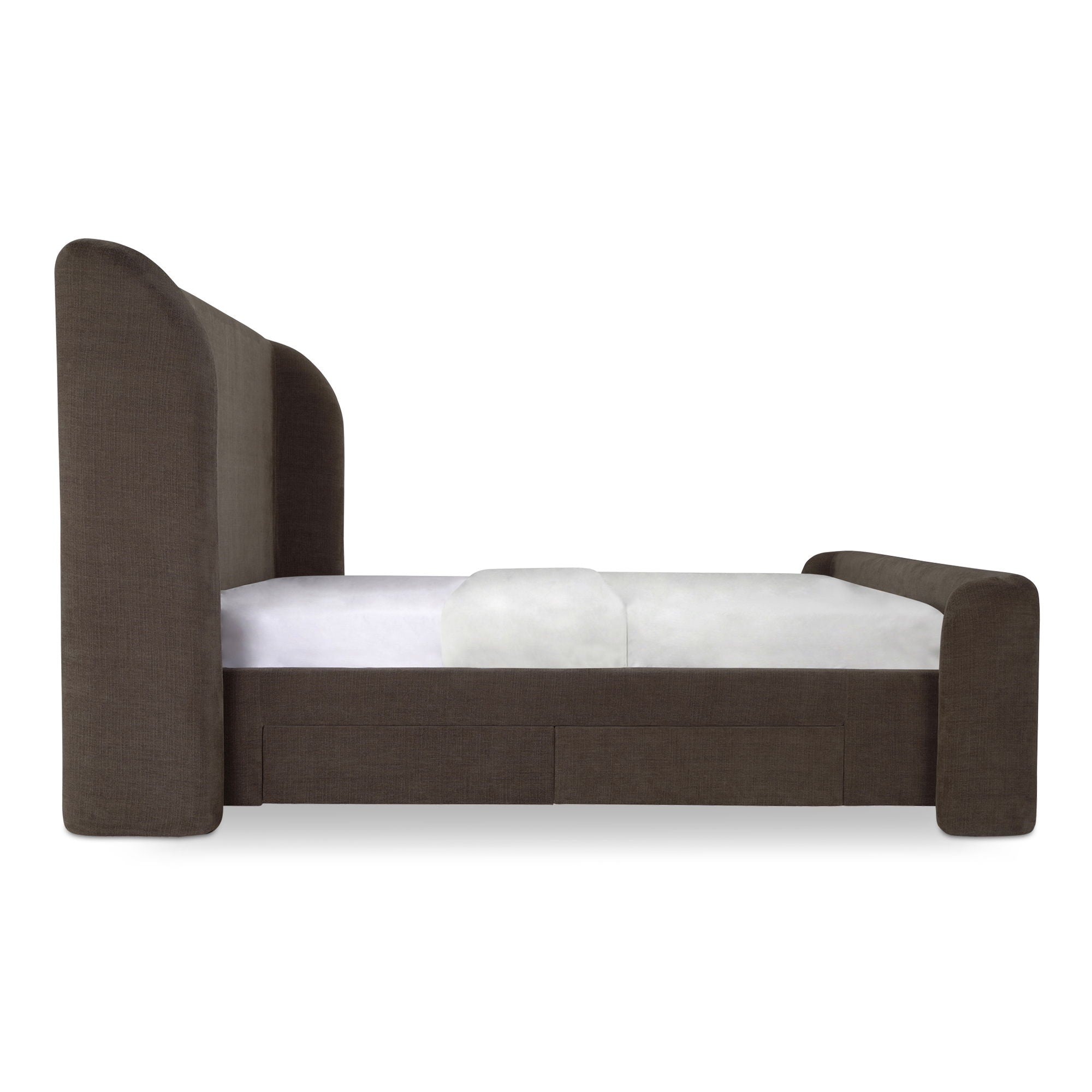 Sophia - Queen Bed - Brown