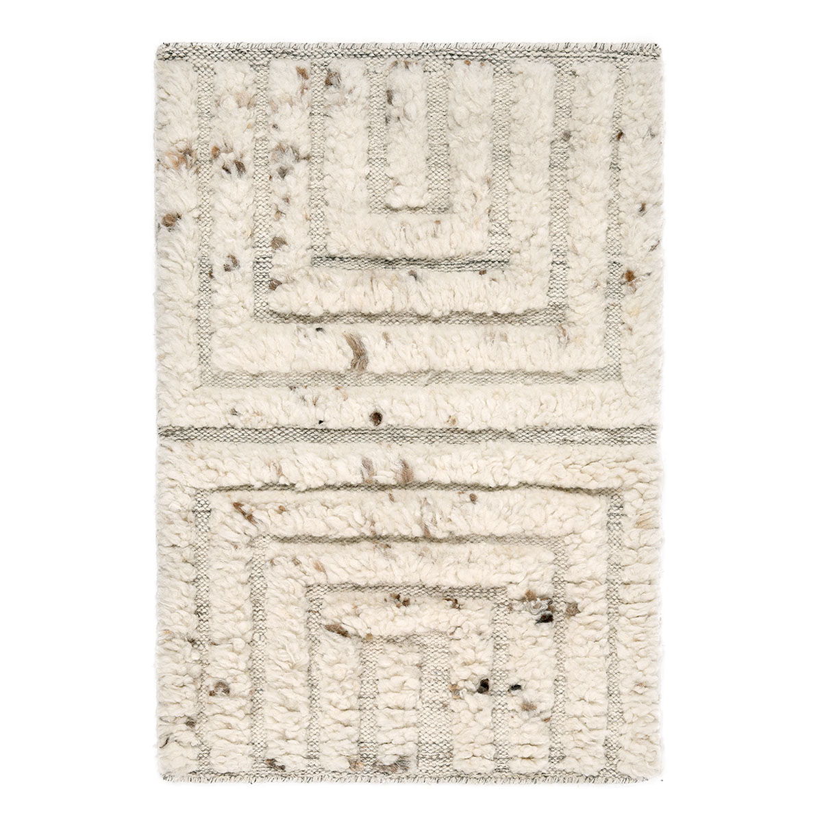 Renewed - 2' x 3' Tahoe Wool Area Rug - Ivory