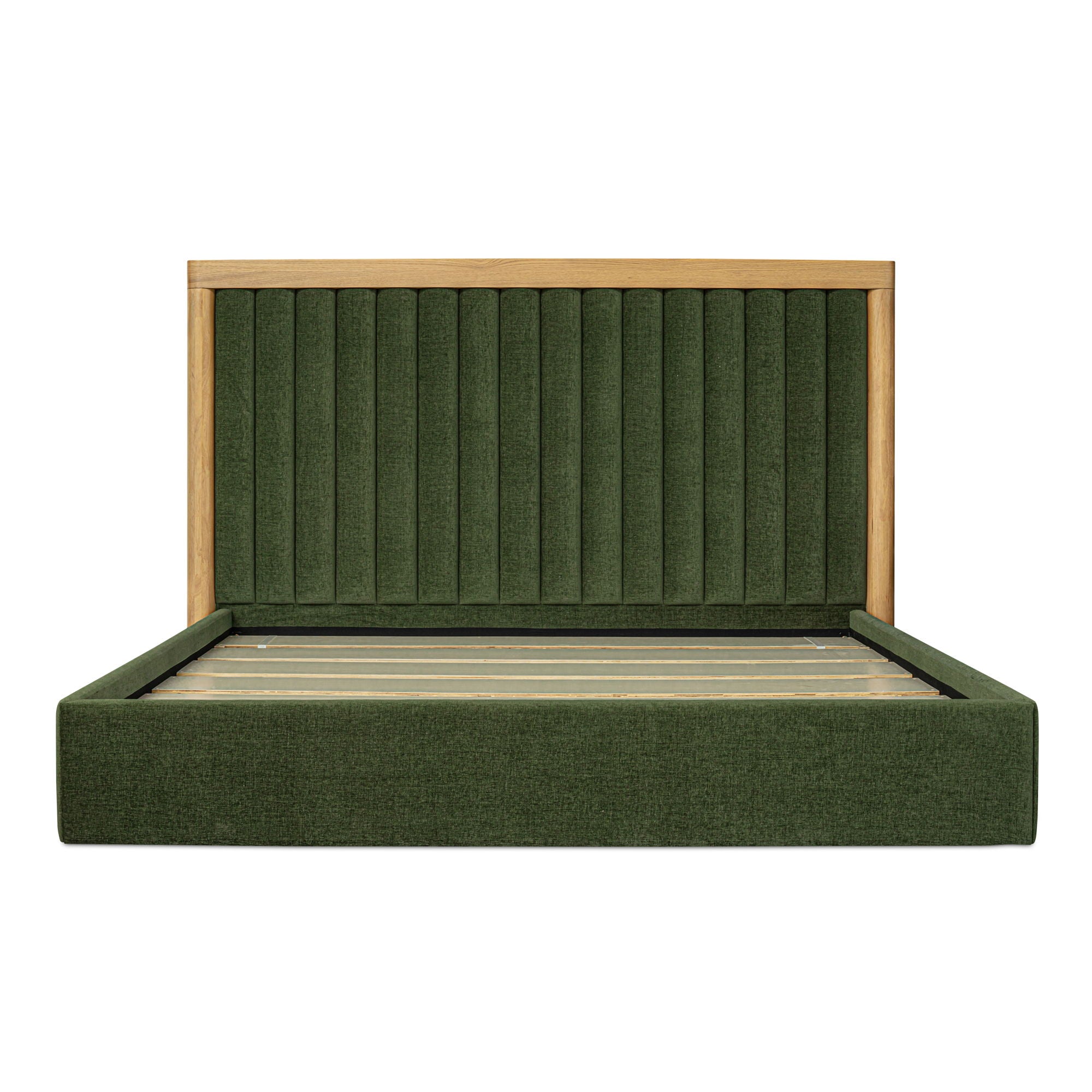 Nina - King Bed - Forest Green