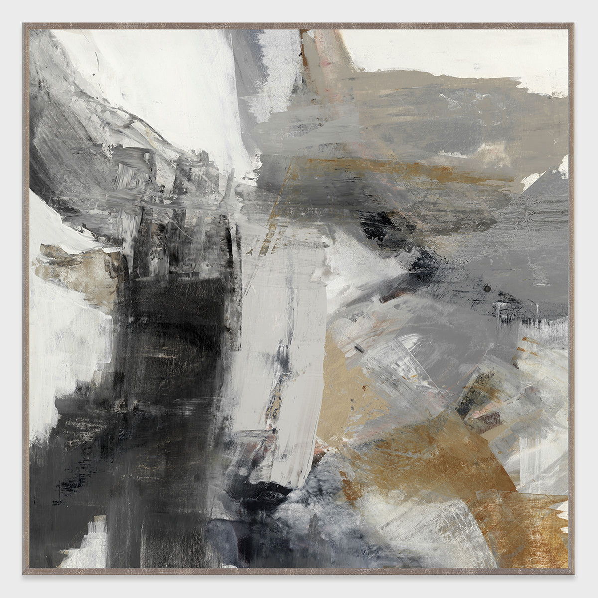 Cause II - 36" x 36" Painting By Buddy Whitlock - Champagne