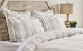 Dale - Duvet Cover - Select Living Furniture - Duvet Covers & Shams - Villa - V150712 - Ivory -King - Dale - Duvet Cover -