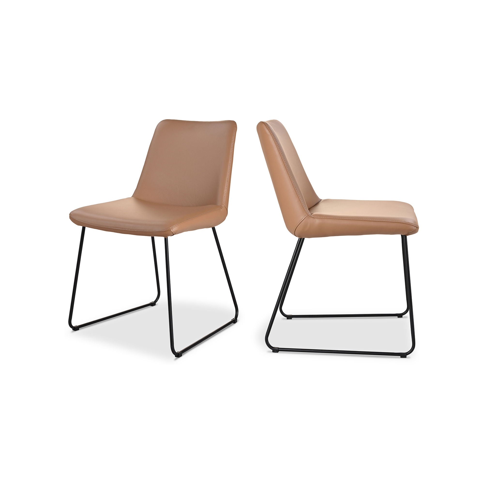 Villa - Dining Chair Chair (Set of 2) - Light Brown