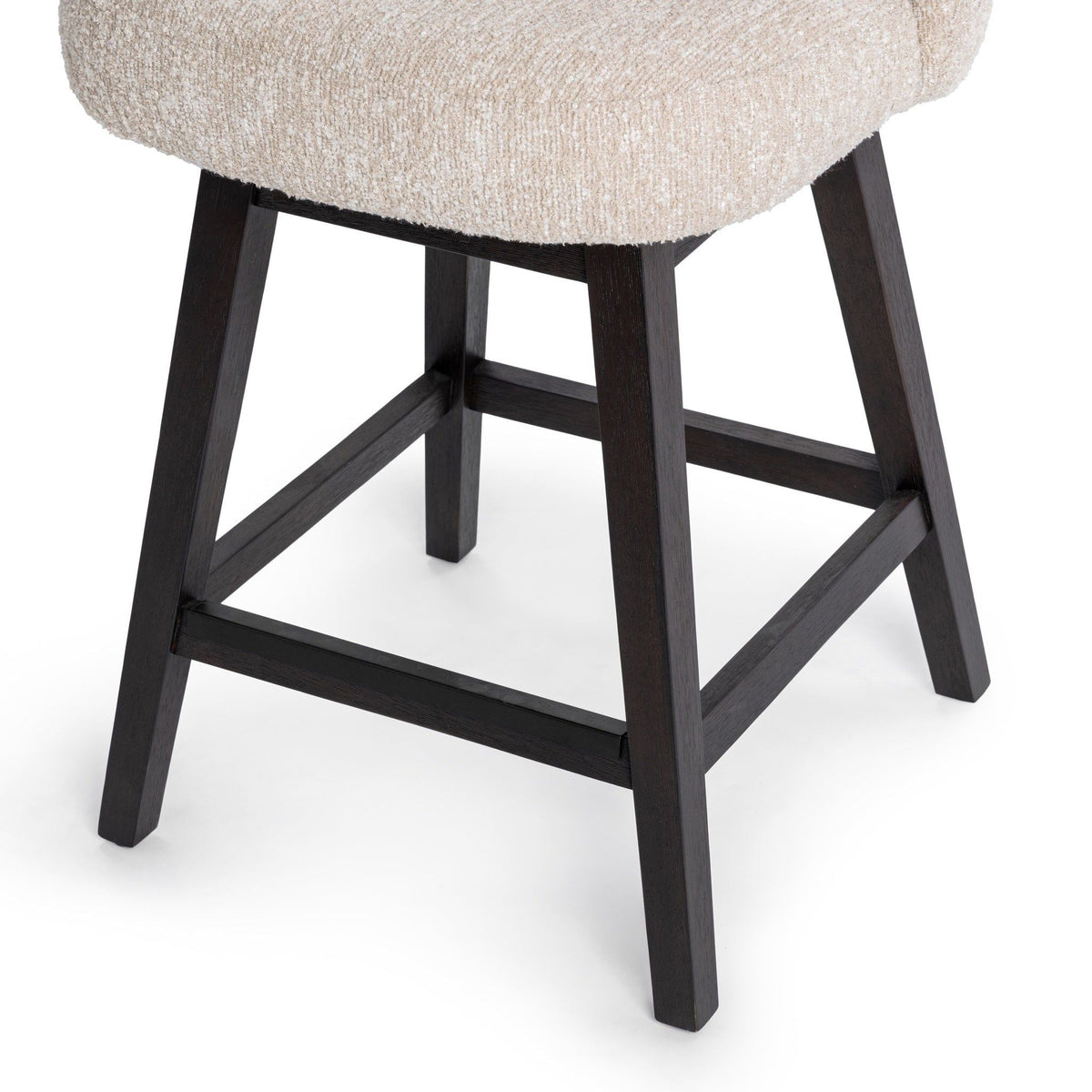 Della - Swivel Counter Stool - Select Living Furniture - Counter Height (24"-27") - Classic Home - 53006678 - Dark Brown - Della - Swivel Counter Stool -