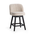Della - Swivel Counter Stool - Select Living Furniture - Counter Height (24"-27") - Classic Home - 53006652 - Beige - Della - Swivel Counter Stool -