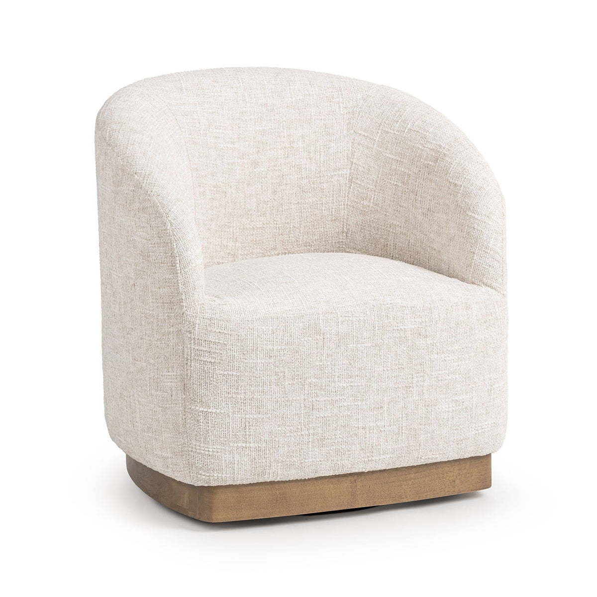 Diah - Swivel Accent Chair - Toasted Linen - Select Living Furniture - Swivel Chairs - Classic Home - 53006692 - Diah - Swivel Accent Chair - Toasted Linen -