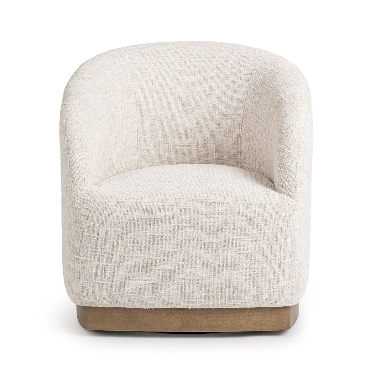 Diah - Swivel Accent Chair - Toasted Linen - Select Living Furniture - Swivel Chairs - Classic Home - 53006692 - lifestyle -