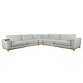 Donovan - Sectional - Select Living Furniture - Stationary Sectionals - Classic Home - 2167SC11 - Sand - Donovan - Sectional -