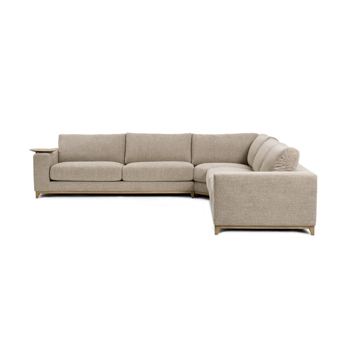 Donovan - Sectional - Select Living Furniture - Stationary Sectionals - Classic Home - 2167SC15 - Bisque - Donovan - Sectional -